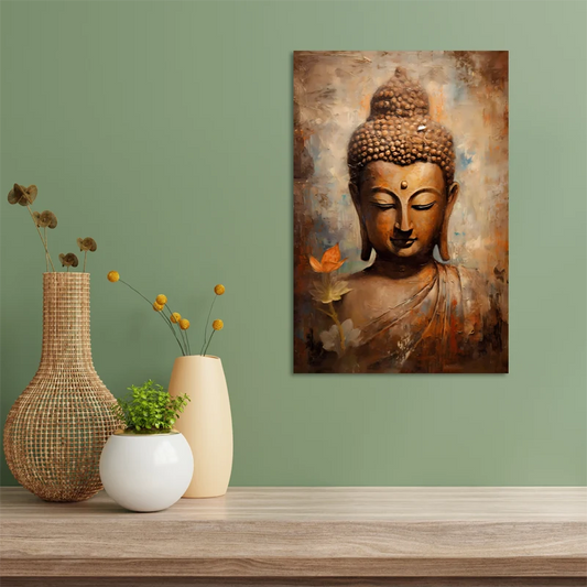 Tableau Bouddha Sérénité Asiatique
