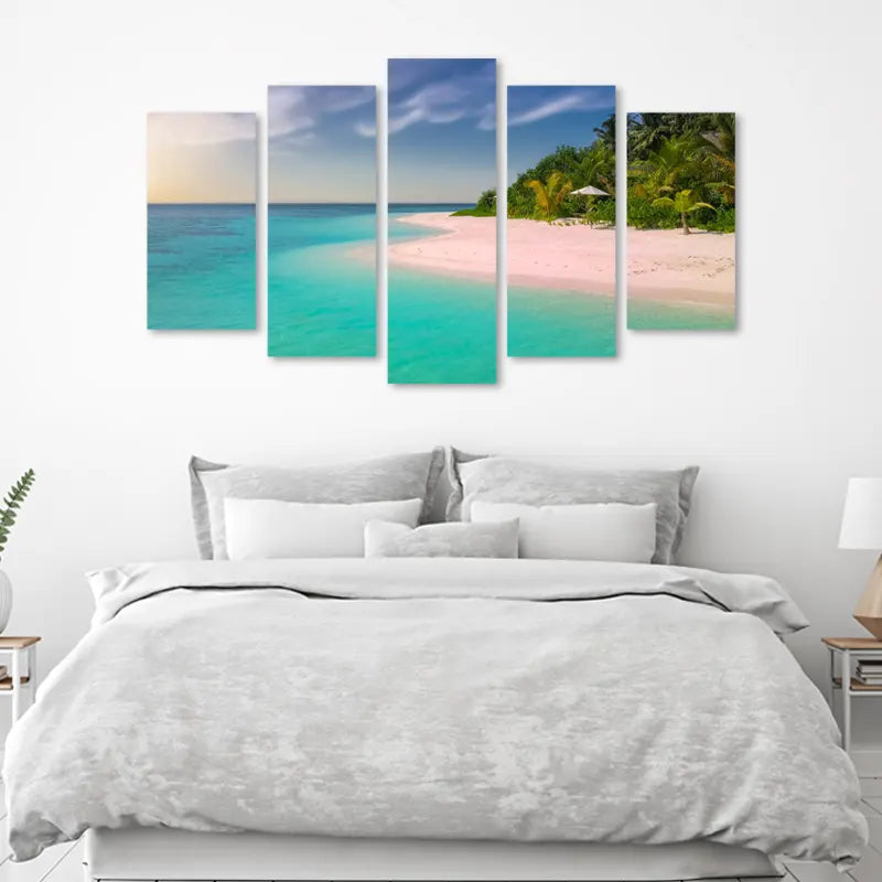 toile personnalisée en 5 parties avec vos photos - TabloDéco.fr