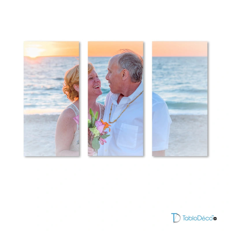 Tableau Personnalisé en 3 parties