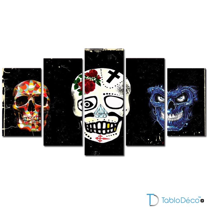 Décoration Tête de Mort Mexicaine 