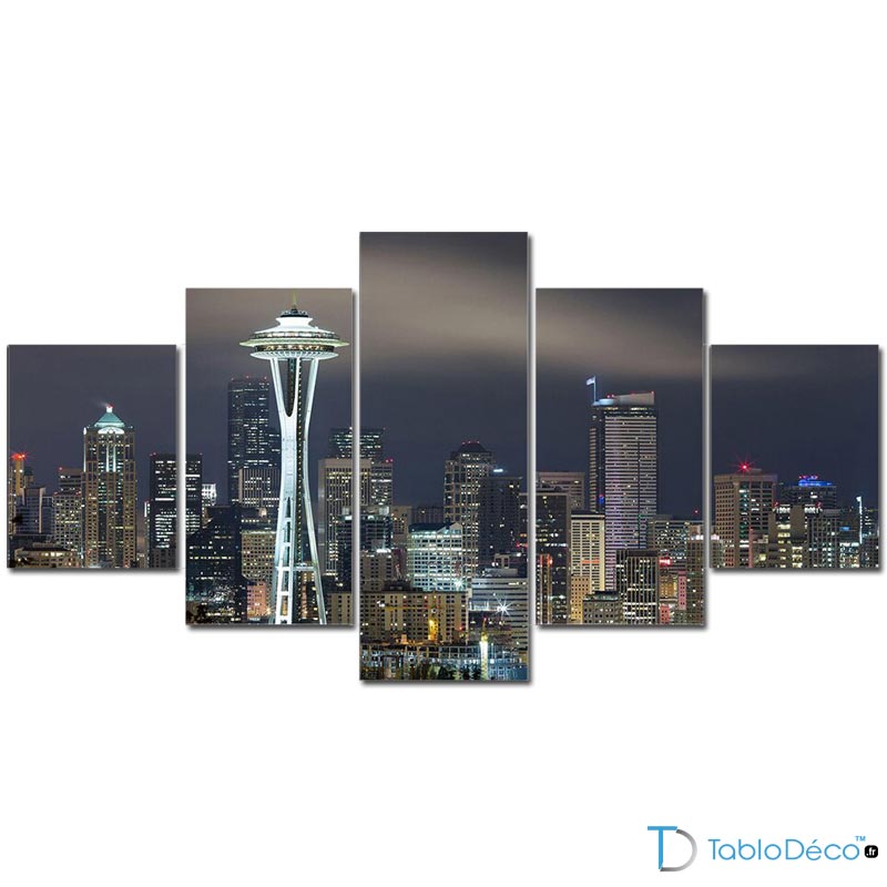 Tableau sur Toile Imprimée de Seattle