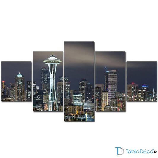 Tableau sur Toile Imprimée de Seattle