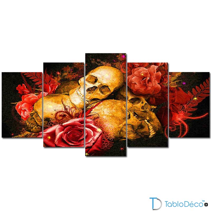 Tête de Mort Décoration Murale