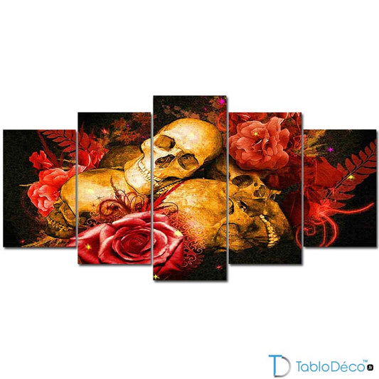 Tête de Mort Décoration Murale