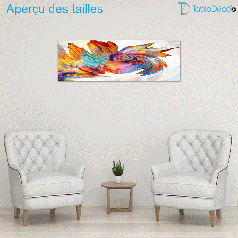 Tableau Abstrait Couleur Pastel