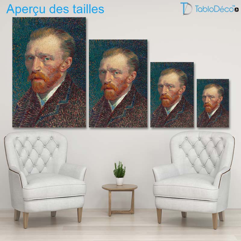 Tableau Autoportrait (1887) - Vincent Van Gogh