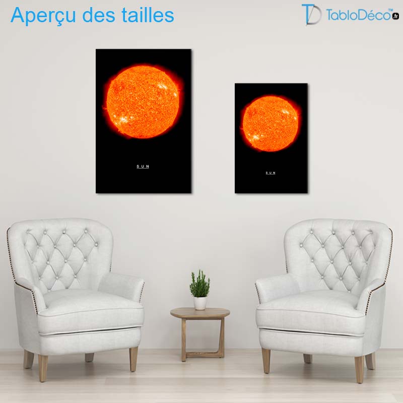 Tableau Décoratif du Soleil