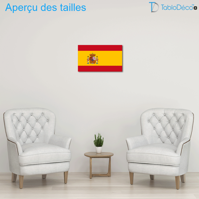 Tableau Drapeau Espagnol