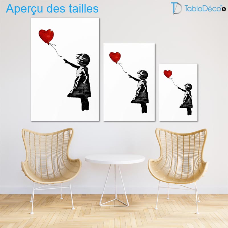 Tableau Banksy "Espoir"