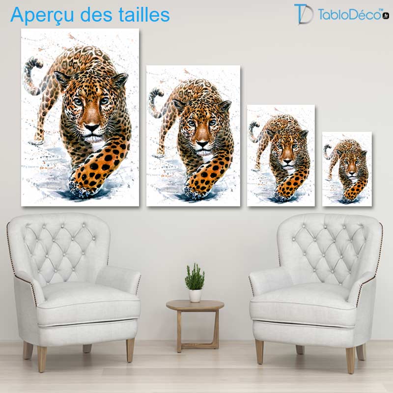 Tableau Jaguar Tacheté
