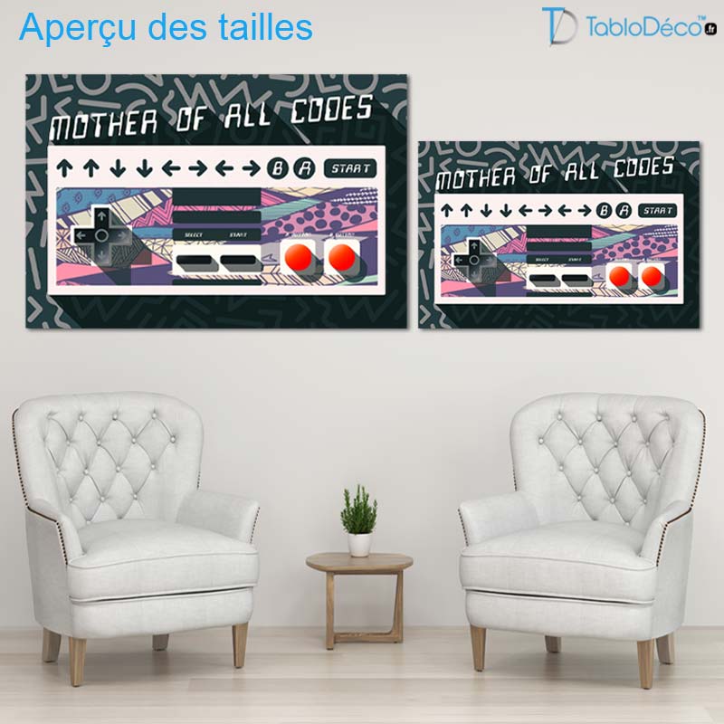 Tableau Manette NES