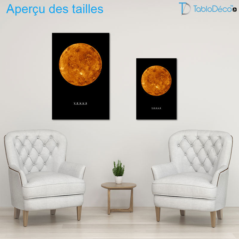 Tableau de la Planète Vénus