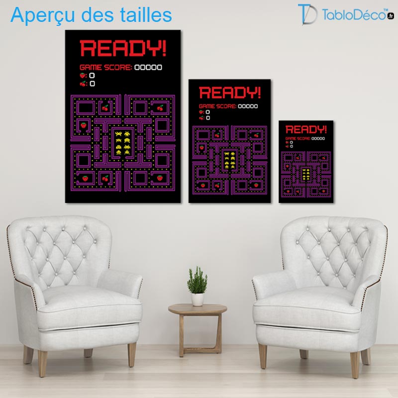 Tableau Rétro Gaming