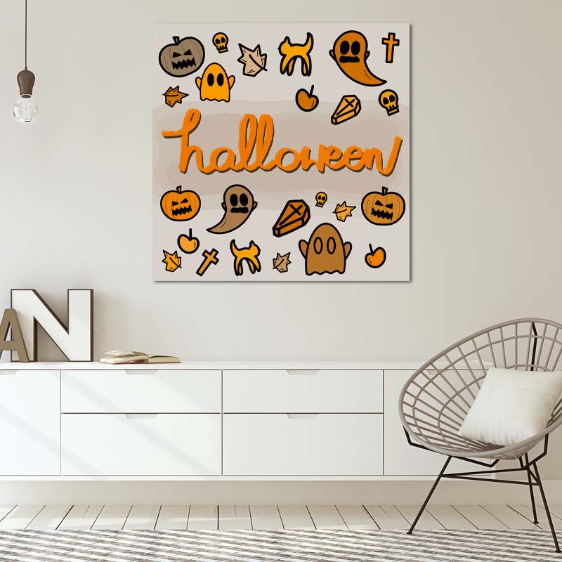 Cadre mural  pour Halloween - TabloDéco.fr