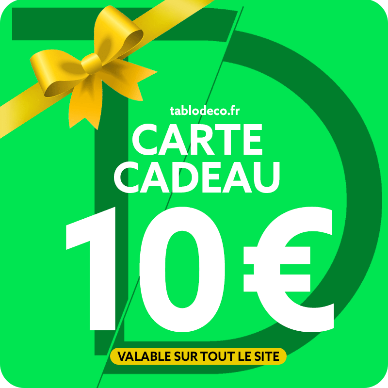 Carte-cadeau 10€ - TabloDéco