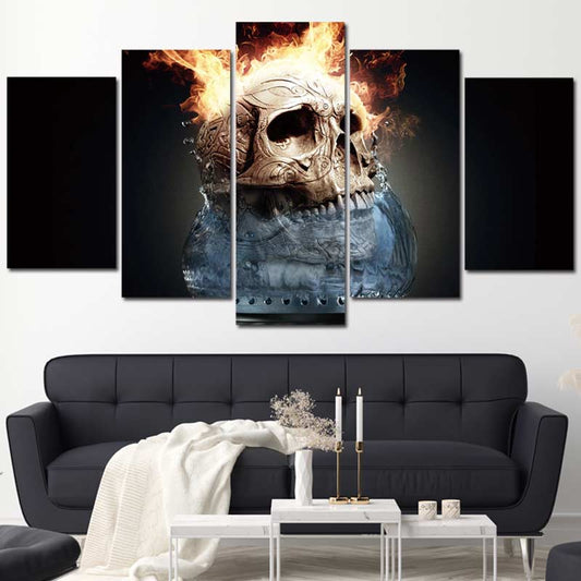 Crâne Tête de Mort Déco