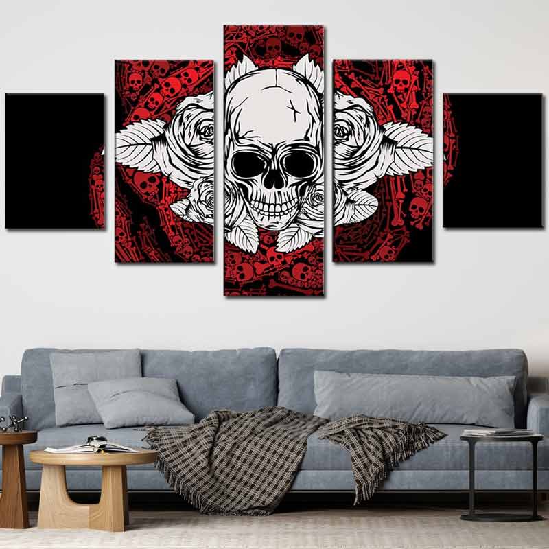 Déco Murale Tête de Mort