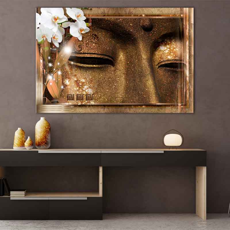 Grand Cadre décoratif de Bouddha - TabloDéco.fr