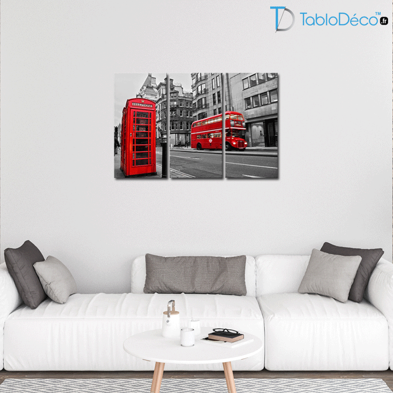 Guide des tailles du Tableau de Londres en 3 parties