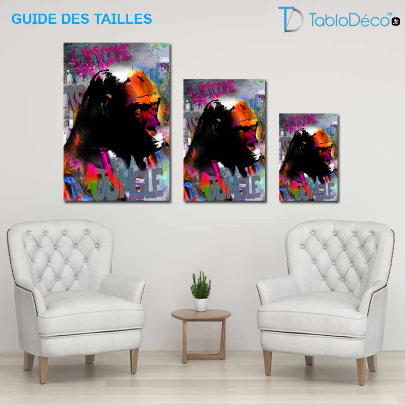 Tableau Gorille Street Art