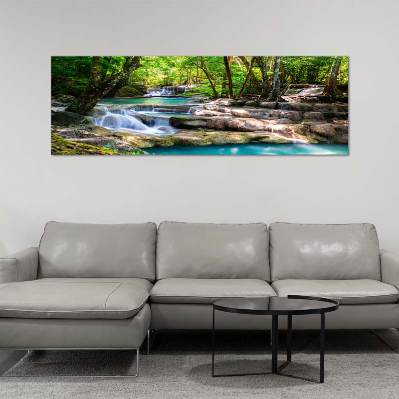 Impression Photo Panoramique Rivière - TabloDéco.fr