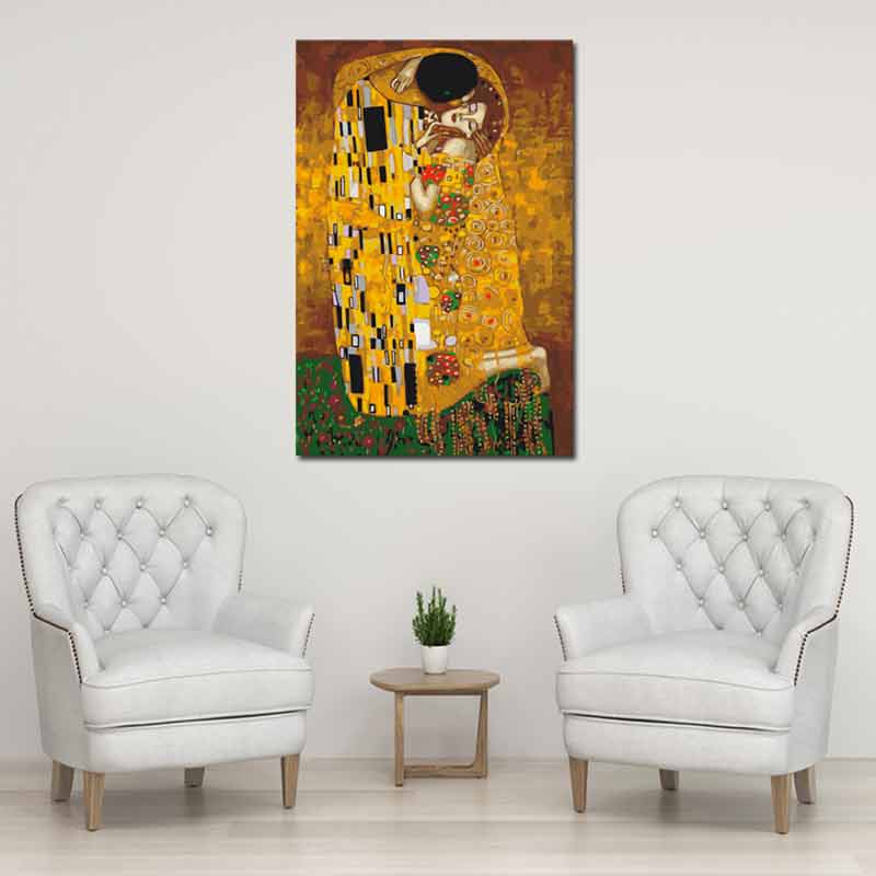 Peinture par numéros du Baiser de Klimt