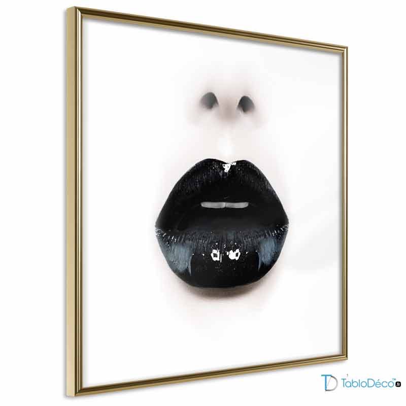 Poster Black Lips cadre doré