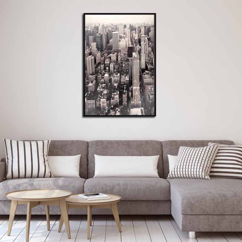 Poster décoratif d'une Photo de New York encadré
