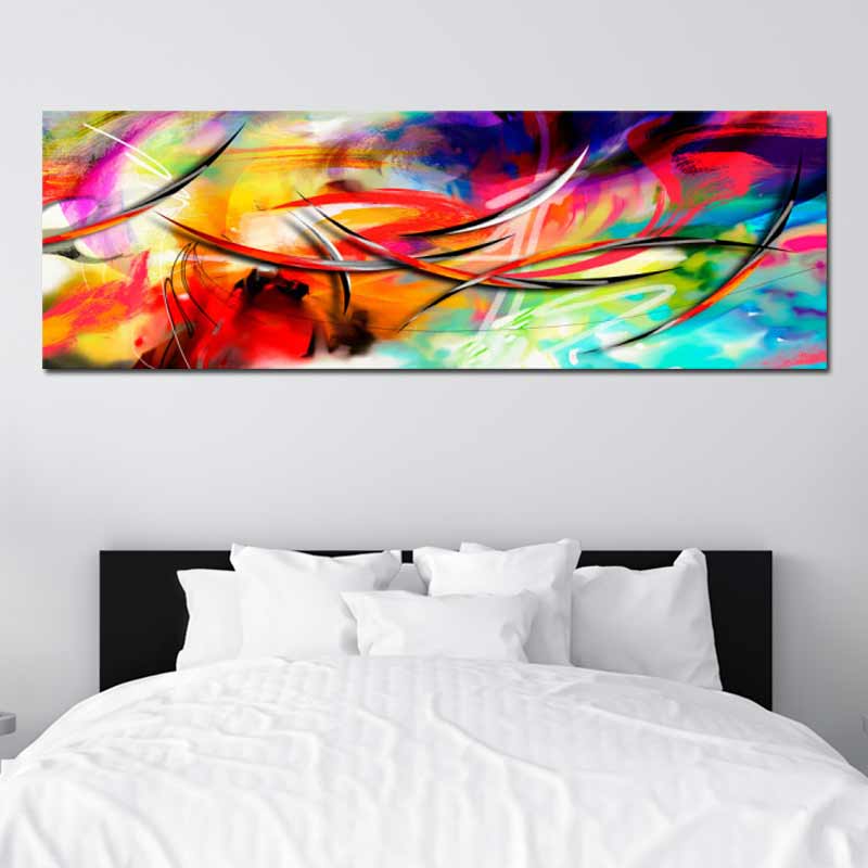 Tableau sur toile Abstrait Coloré