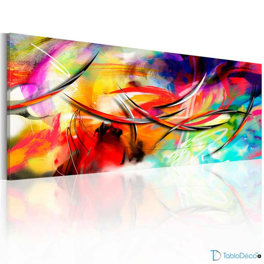 Tableau Abstrait Coloré