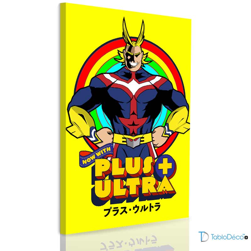 Acheter un Tableau de All Might Plus Ultra (My Hero Academia)