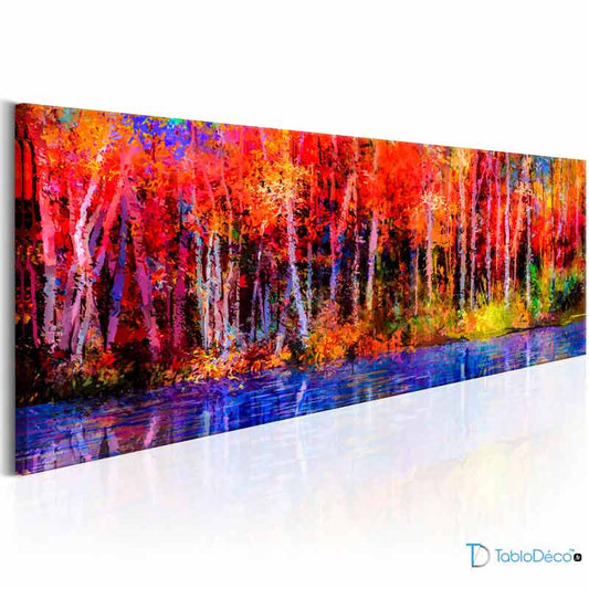 Tableau Arbre Multicolore
