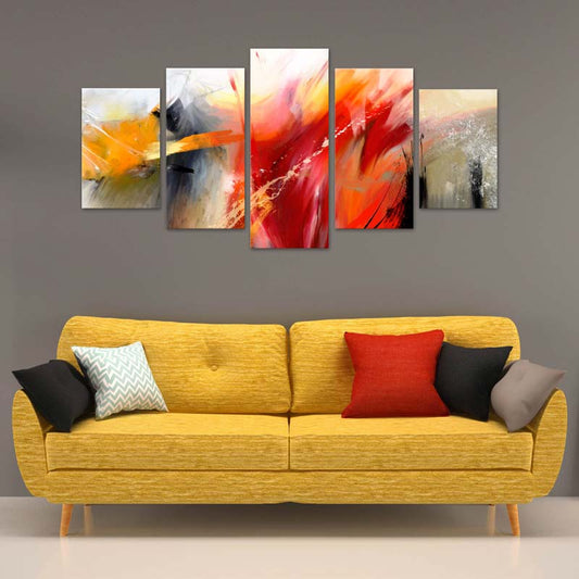 Tableau de décoration d'Art Abstrait Coloré