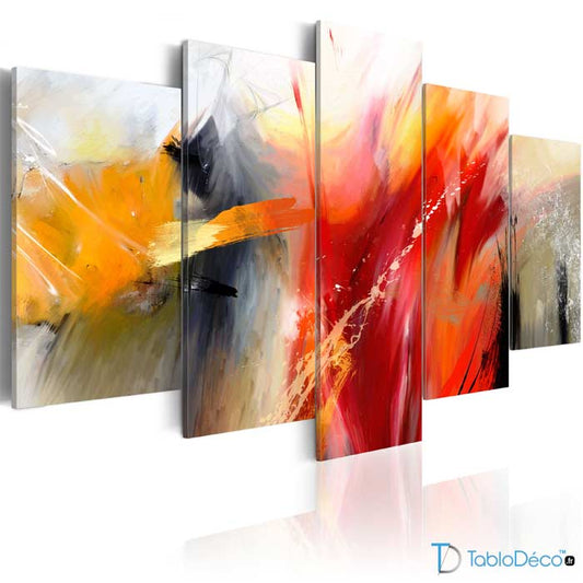 Tableau Art Abstrait Coloré