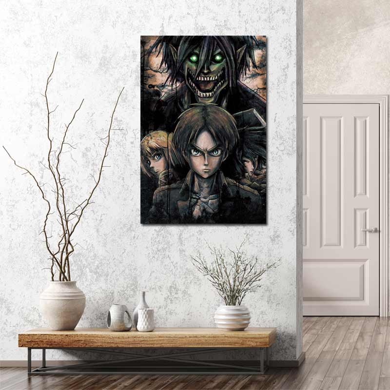 Tableau de décoration l'Attaque des Titans