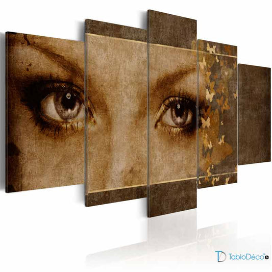 Tableau avec des Yeux