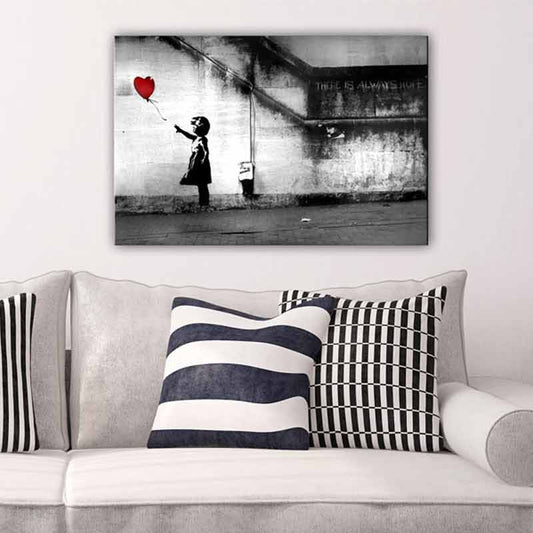 Acheter un Tableau Street Art de Banksy La Petite fille au ballon