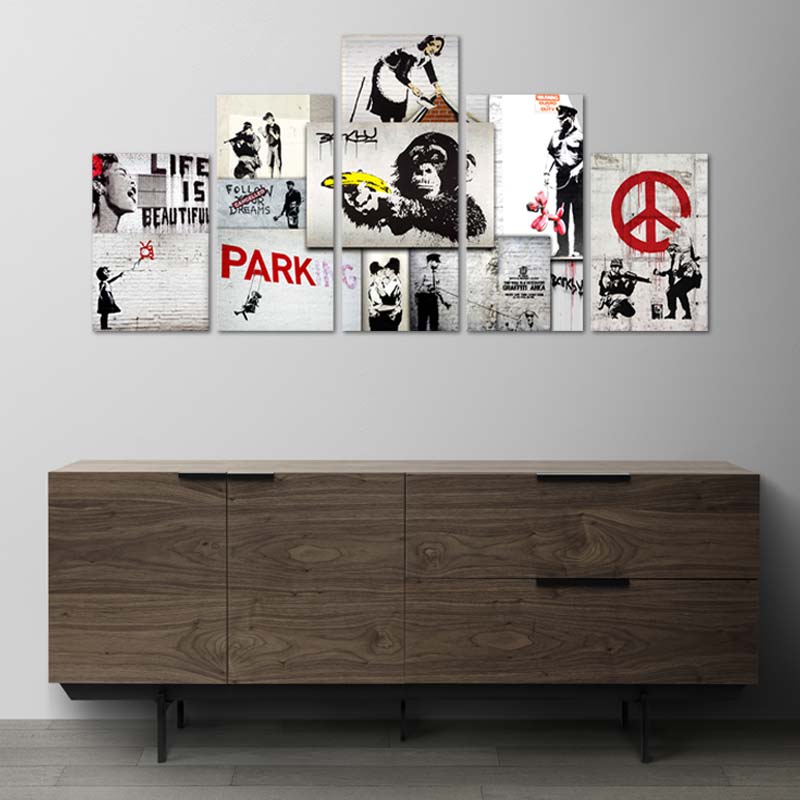 Tableau Banksy Original - TabloDéco.fr