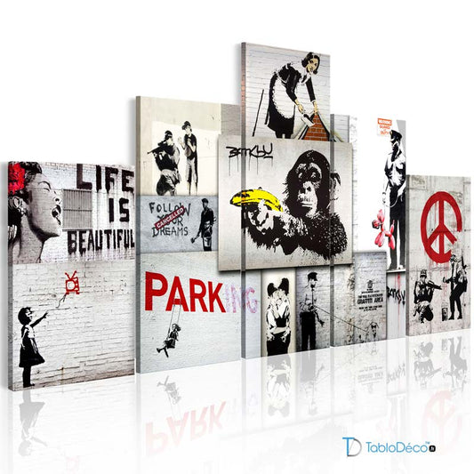 Acheter un Tableau Original de Banksy - TabloDéco.fr