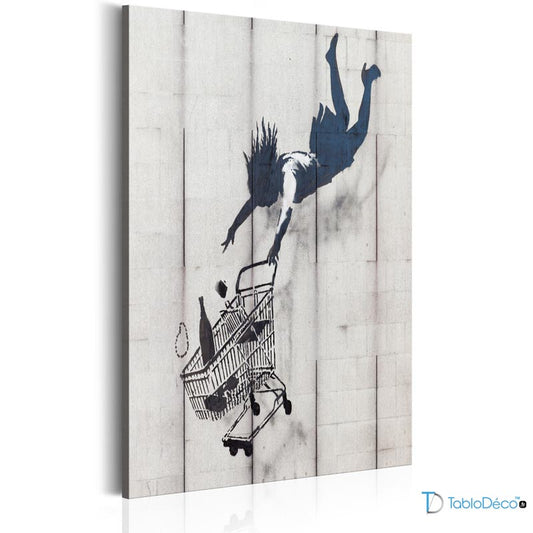 Tableau Banksy Shop Till You Drop