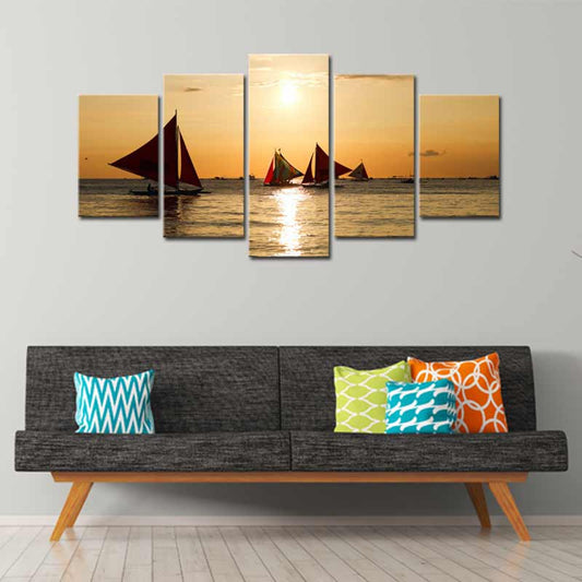 Acheter un Tableau de Bateaux à Voiles