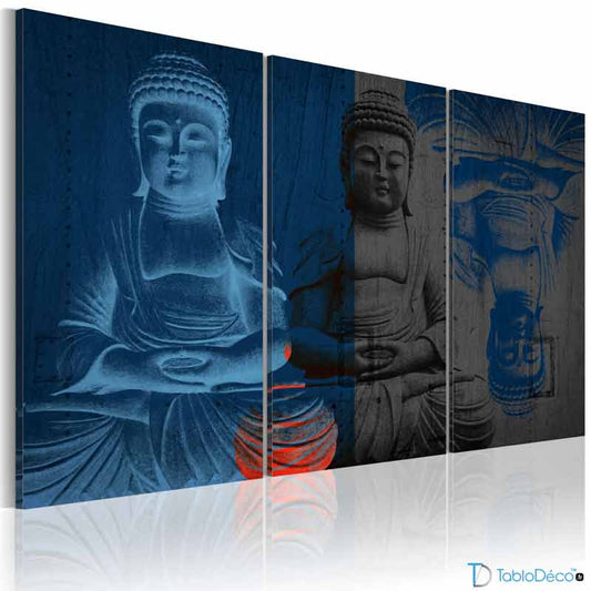 Acheter un Tableau Bouddha 3 parties - TabloDéco.fr