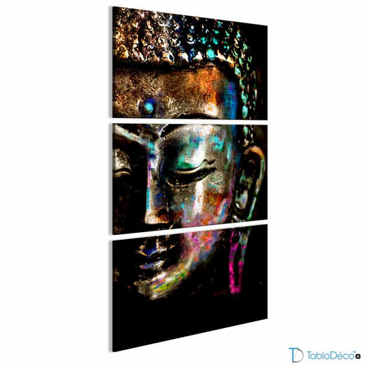 Acheter un Tableau de Bouddha Coloré - TabloDéco.fr