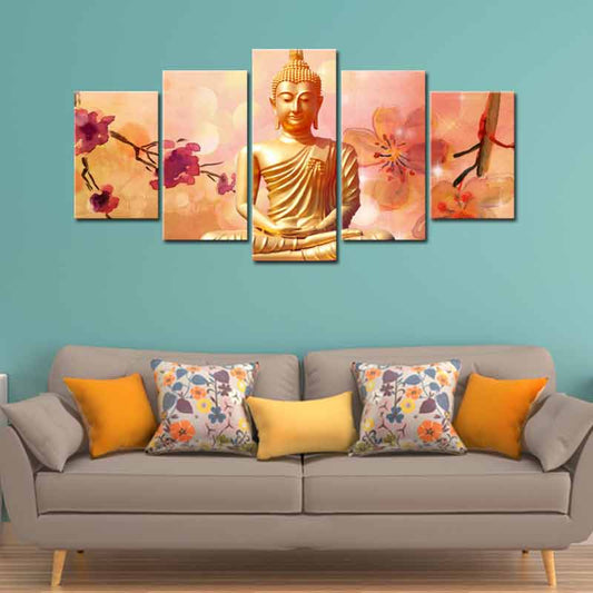 Tableau Bouddha en plusieurs parties - TabloDéco.fr