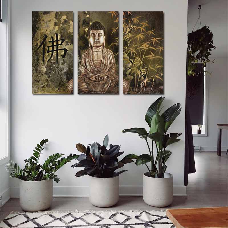 Tableau Bouddha Grand Format - TabloDéco.fr
