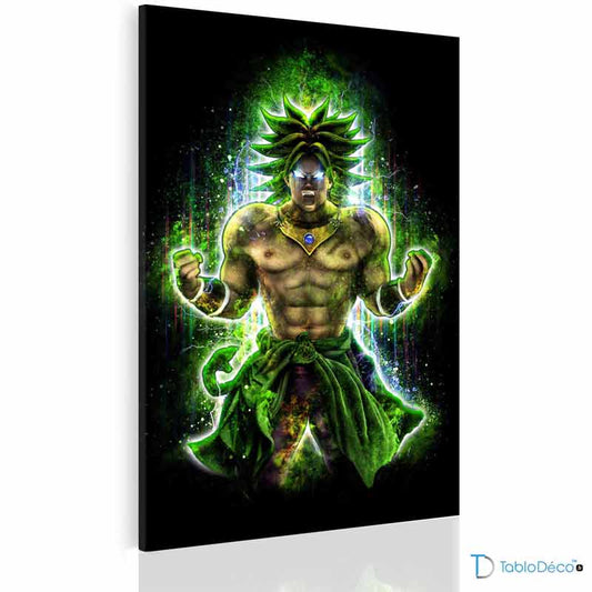 Tableau Broly Super Saiyan Légendaire - Dragon Ball Z