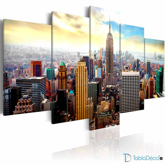 tableau déco de new york sur toile