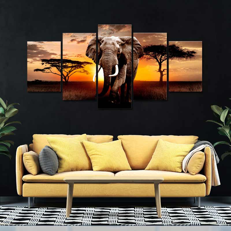 Tableau déco Éléphant