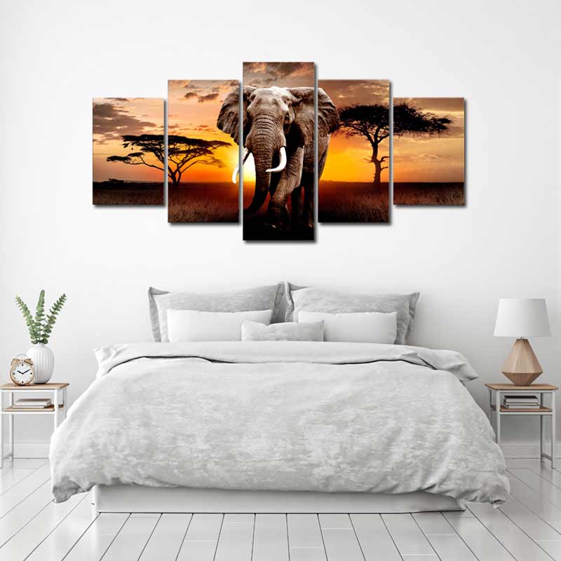 Tableau déco mural Éléphant
