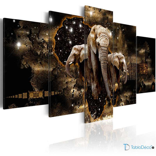 Acheter un Tableau Éléphant Design - TabloDéco.fr